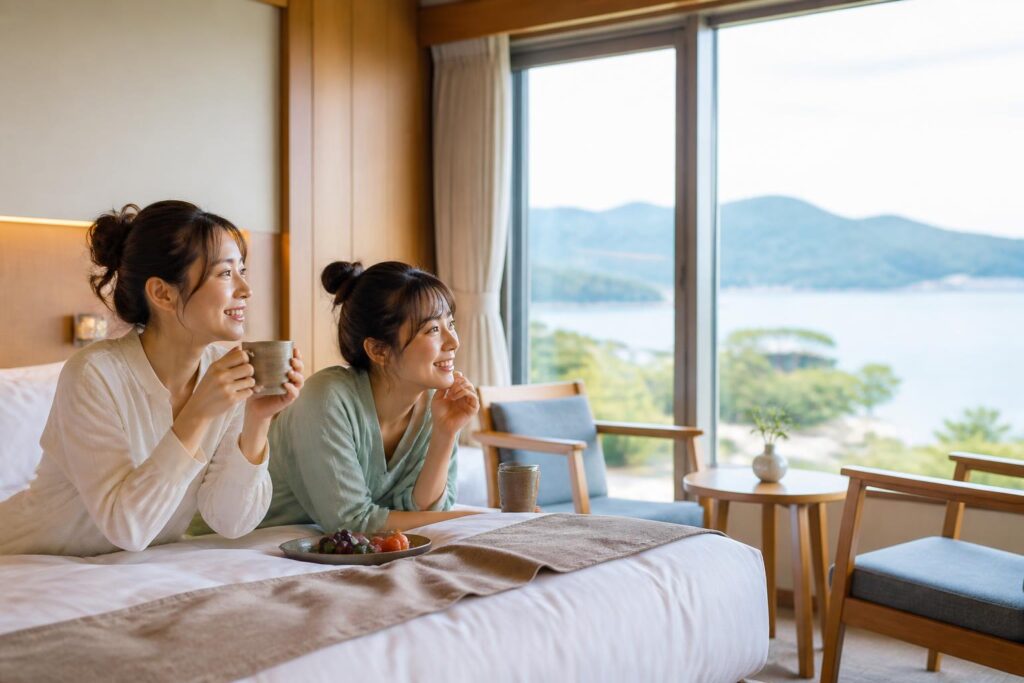 九州のフォトジェニックな旅館で楽しむ女子会のおすすめは？