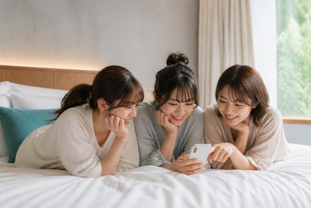 女子旅で直前予約できるおしゃれ宿はどこ？