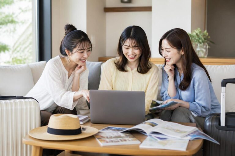 女子旅で映える大人数向けの宿は？