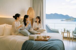 女子旅で映える宿のアフタヌーンティーを楽しめるのはどこ？